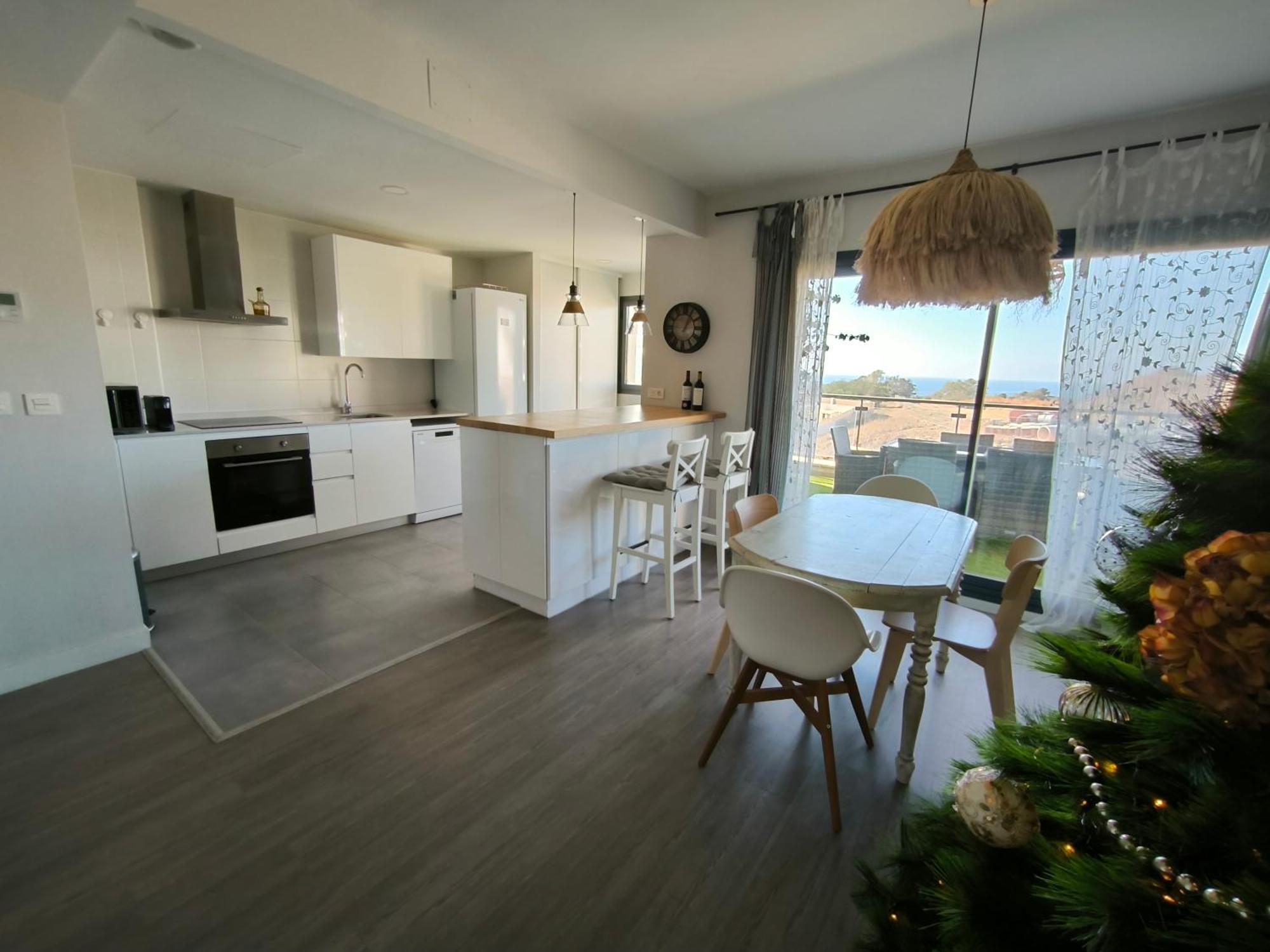 Апартаменты Atico Con Piscina, Golf, Vistas Al Mar Торре-де-Бенагальбон Экстерьер фото