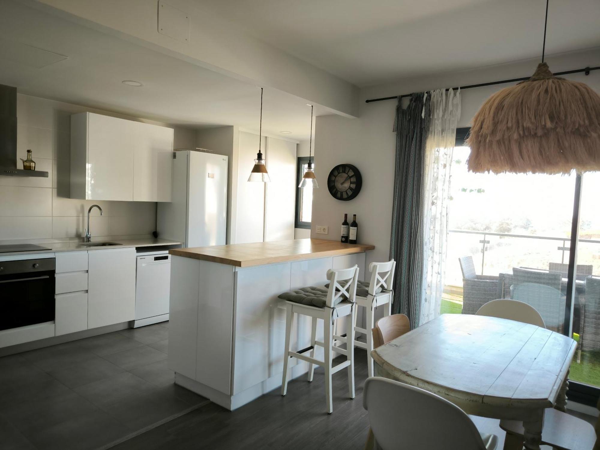 Апартаменты Atico Con Piscina, Golf, Vistas Al Mar Торре-де-Бенагальбон Экстерьер фото